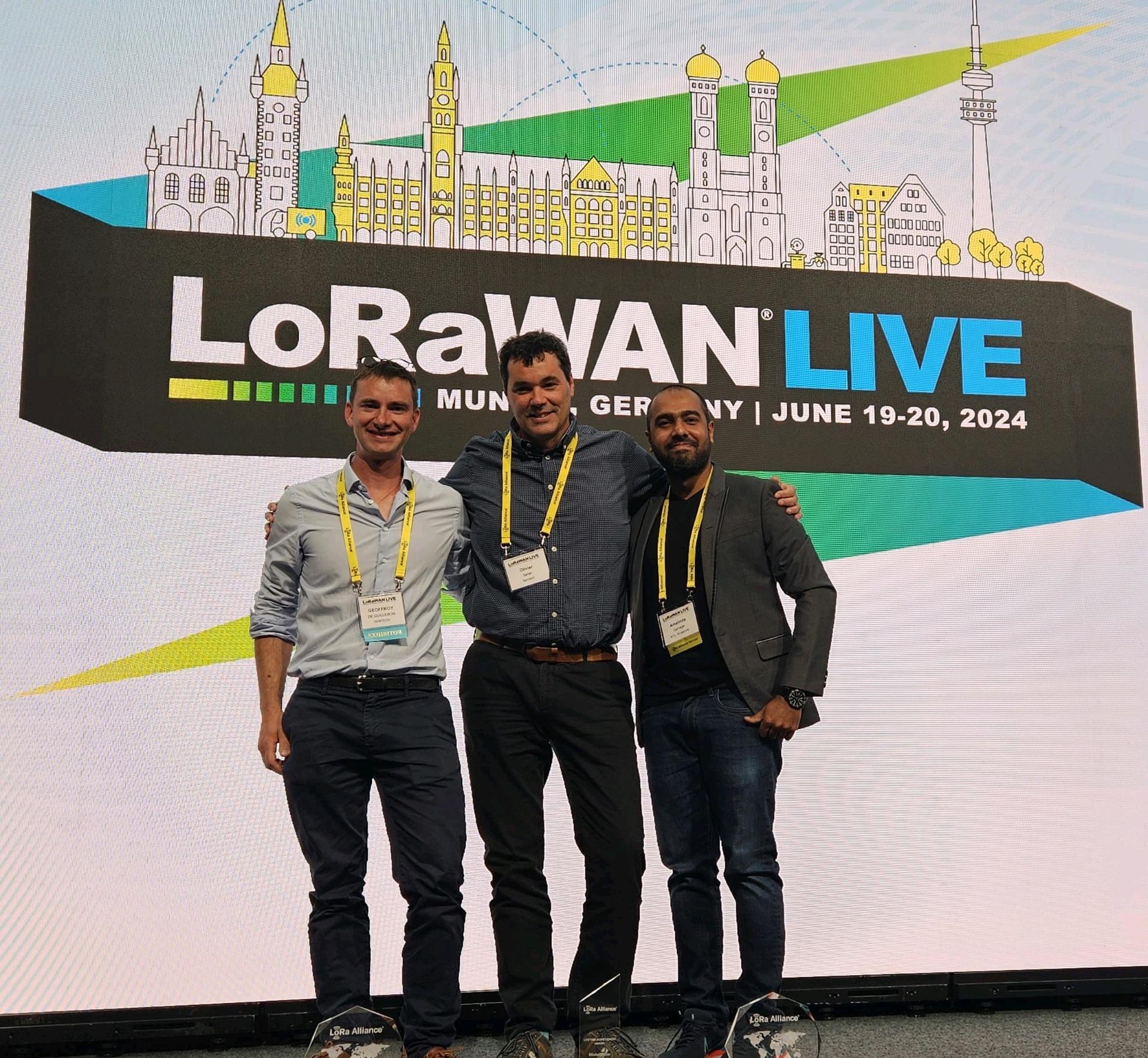 LoRaWAN Live 2023 Awards ceremony